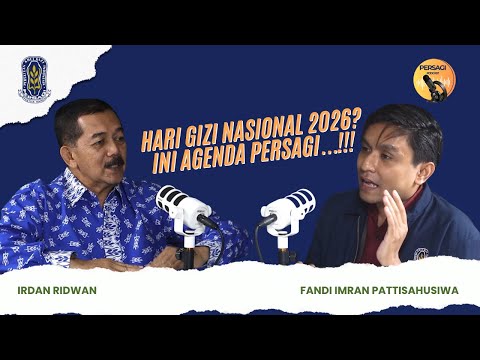 Hari Gizi Nasional 2026?? Ini Agenda PERSAGI Kabupaten Bantul!!! | PERSAGI Kabupaten Bantul PODCAST Eps. 16